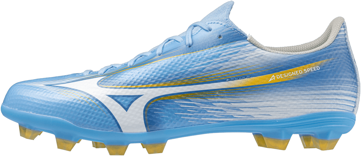 Mizuno Alpha Iii Select Fg Firm Ground Soccer Cleat - Celeste White