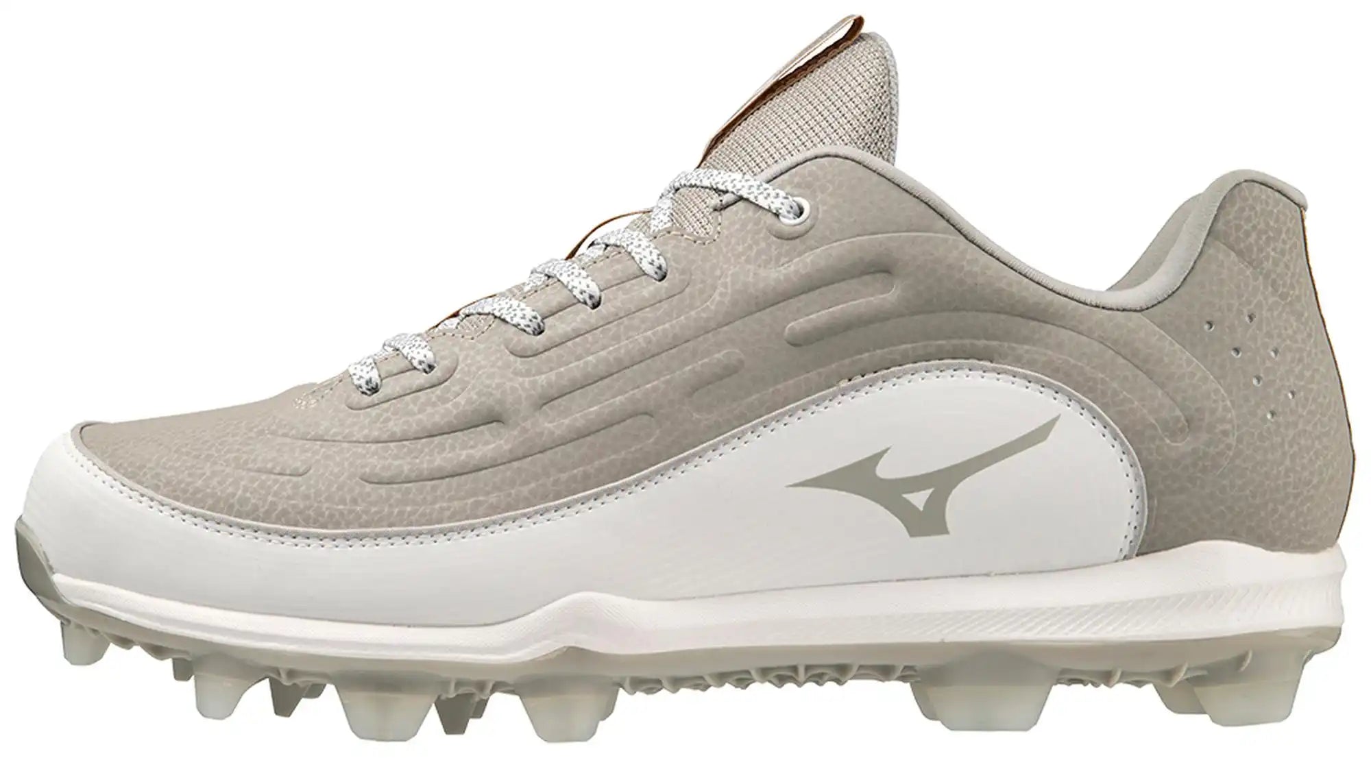 Mizuno Ambition 3 Tpu Molded Baseball Cleats - Gray White