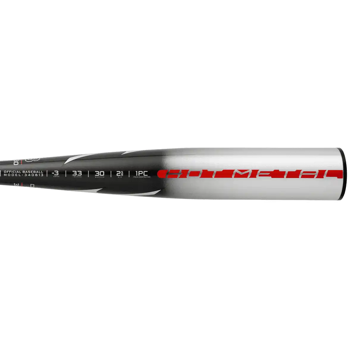 Mizuno B22-hot Metal - Bbcor Baseball Bat (-3) - Black Gray