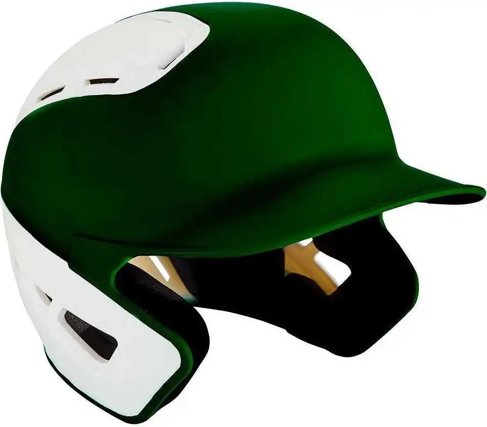 Mizuno B6 Batting Helmet 2tone - Forest White