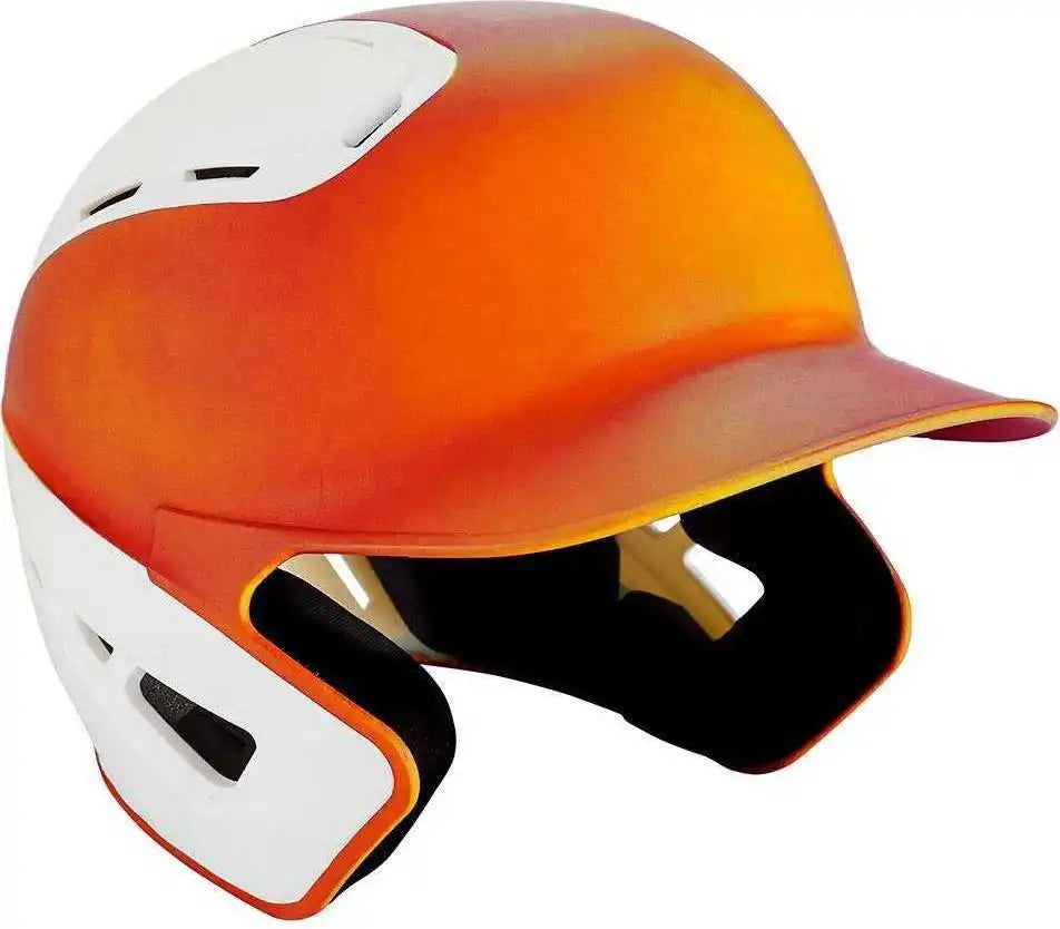 Mizuno B6 Batting Helmet 2tone - Orange White