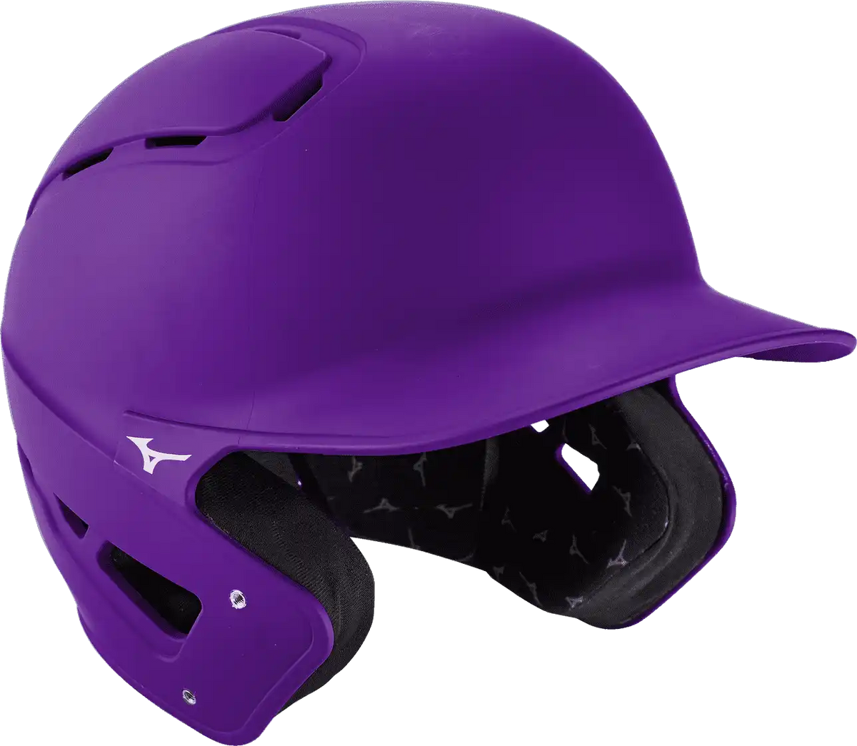 Mizuno B6 Batting Helmet Solid Purple
