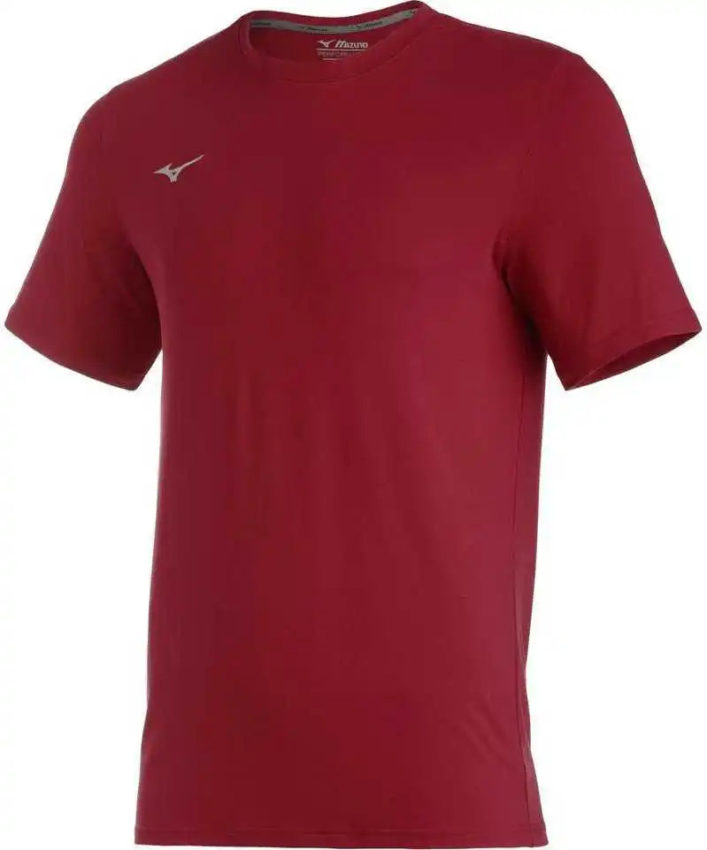 Mizuno Comp Diamond Short Sleeve Crew - Cardinal