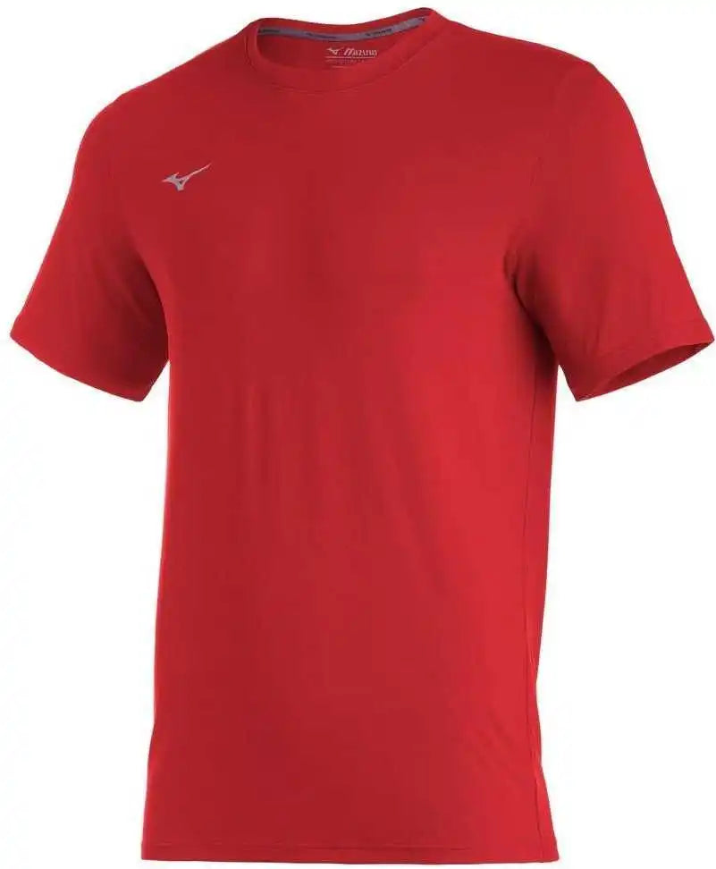 Mizuno Comp Diamond Short Sleeve Crew - Red