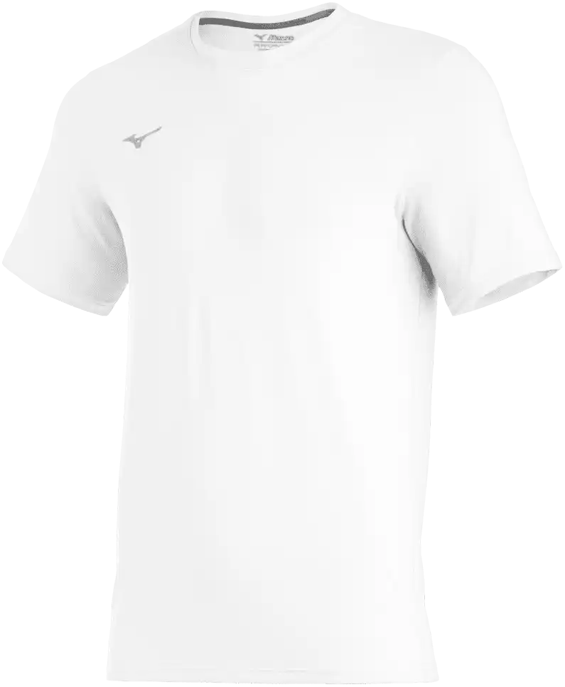 Mizuno Comp Diamond Short Sleeve Crew - White