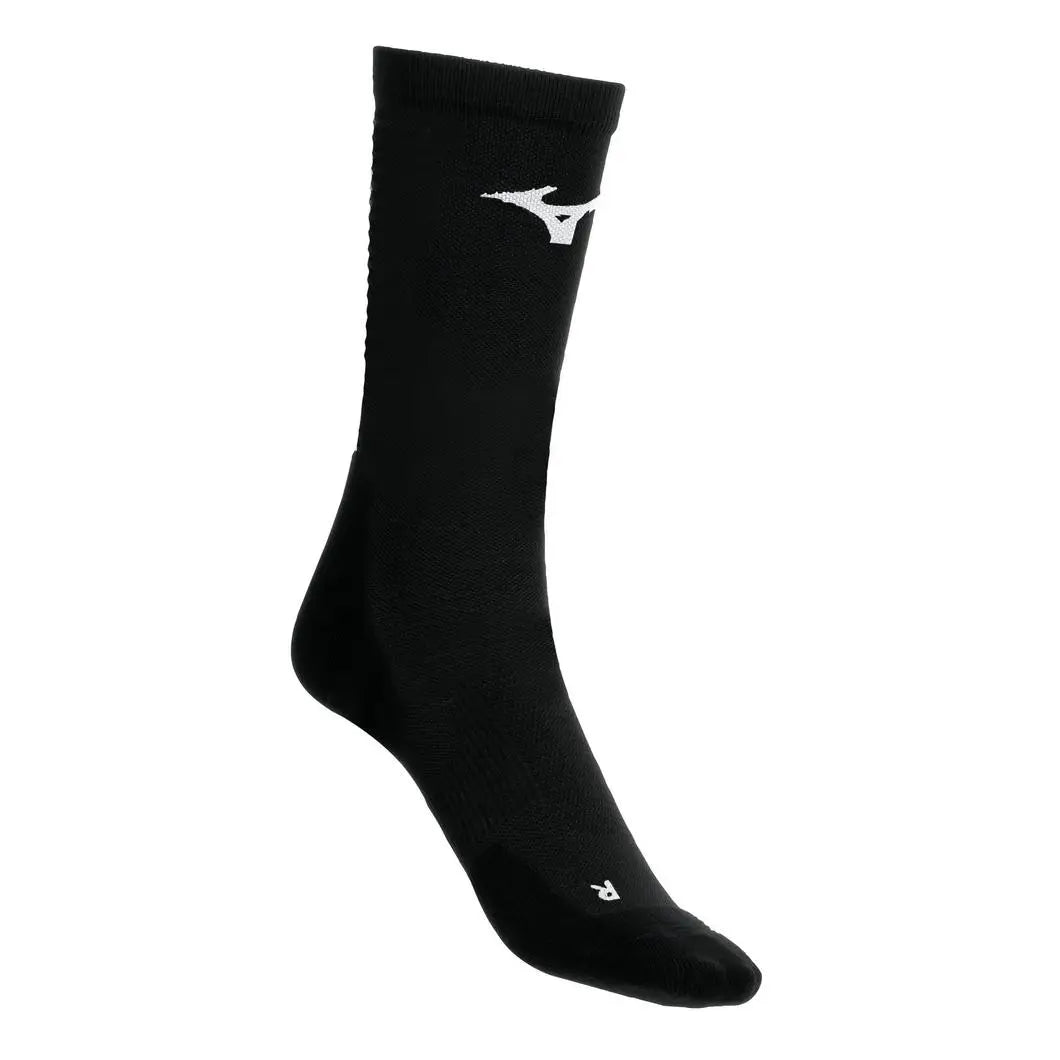 Mizuno Compression Crew Sock - Black