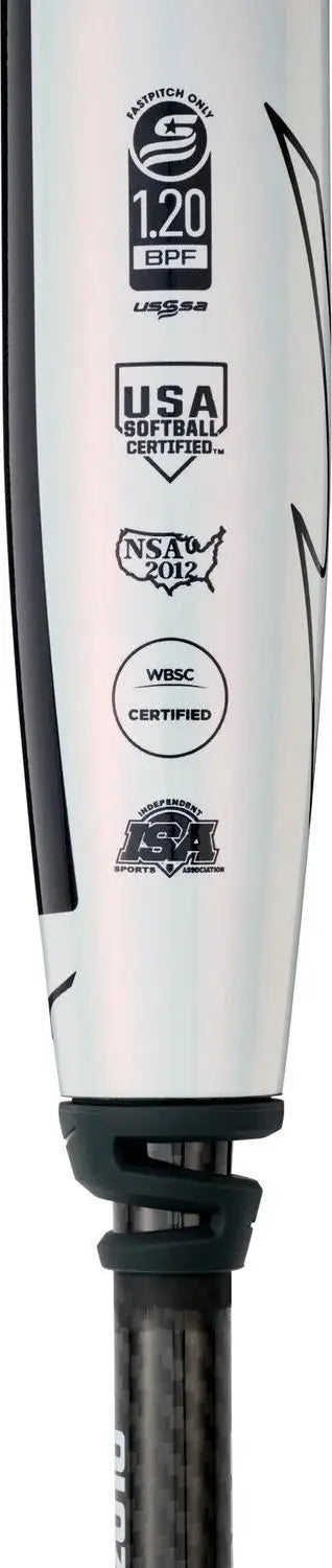 Mizuno Crbn Pro Fastpitch Softball Bat (-10) - Pearl