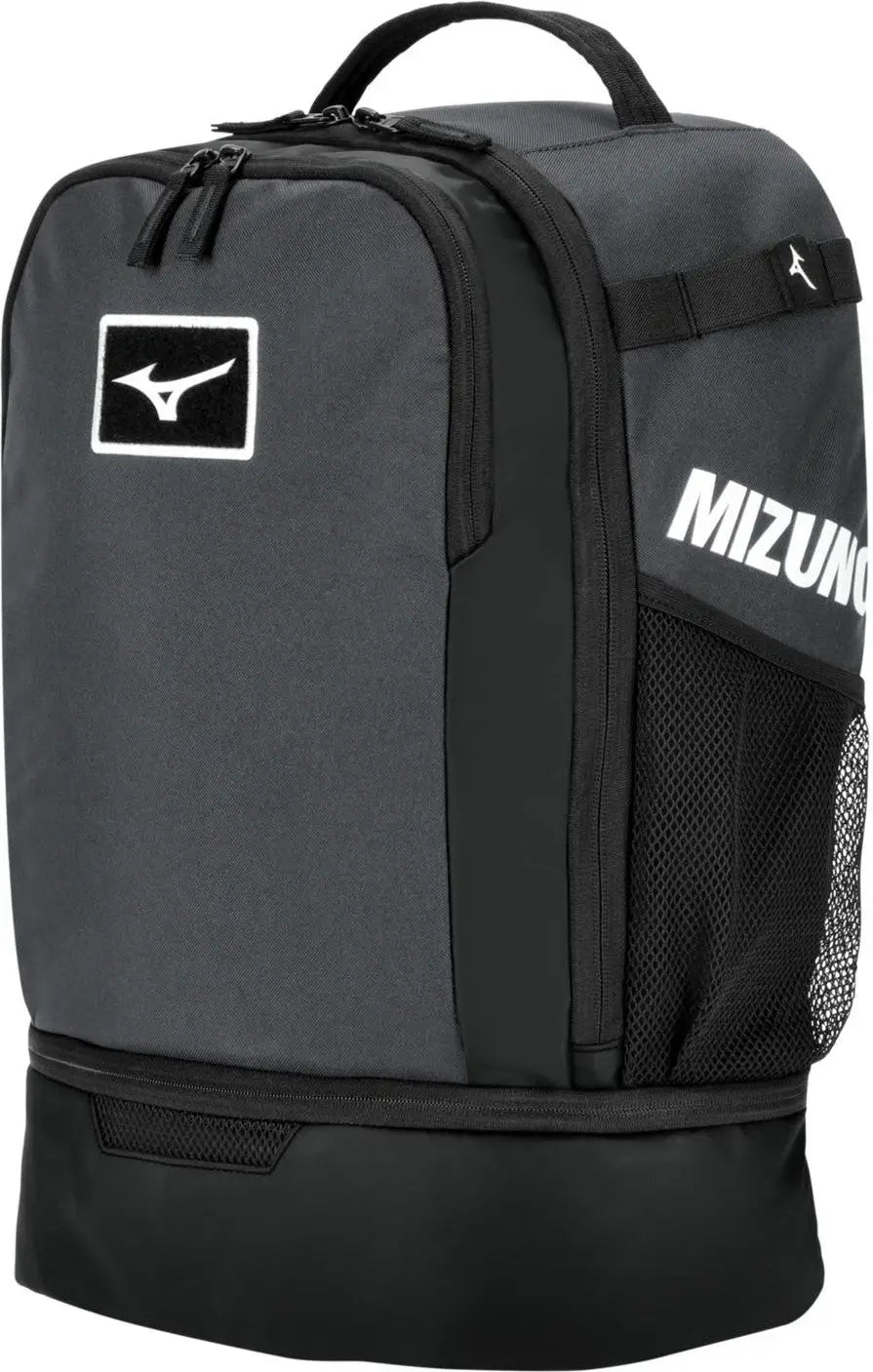 Mizuno Crossover Backpack 25 - Charcoal-black - Dark Gray Black