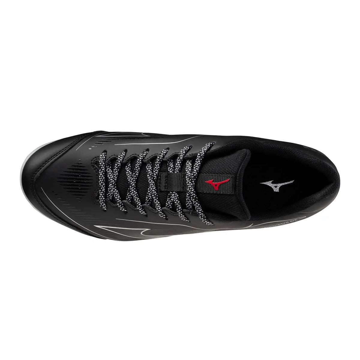 Mizuno Cushionrevo Diamond Tpu Molded Cleats - Black White