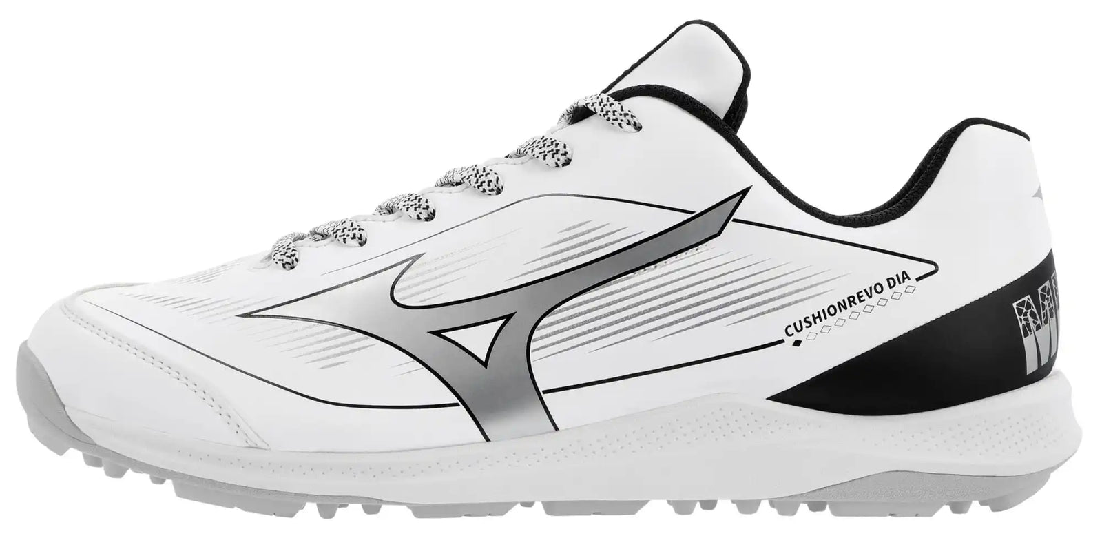 Mizuno Cushionrevo Diamond Turf - White Black