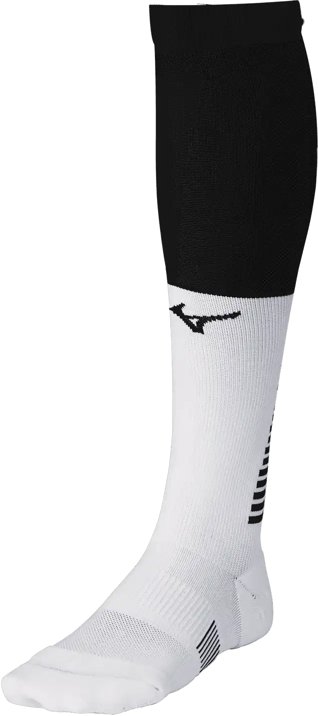 Mizuno Diamond Elite Knee High Socks - Black White