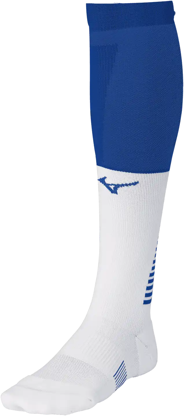 Mizuno Diamond Elite Knee High Socks - Royal White