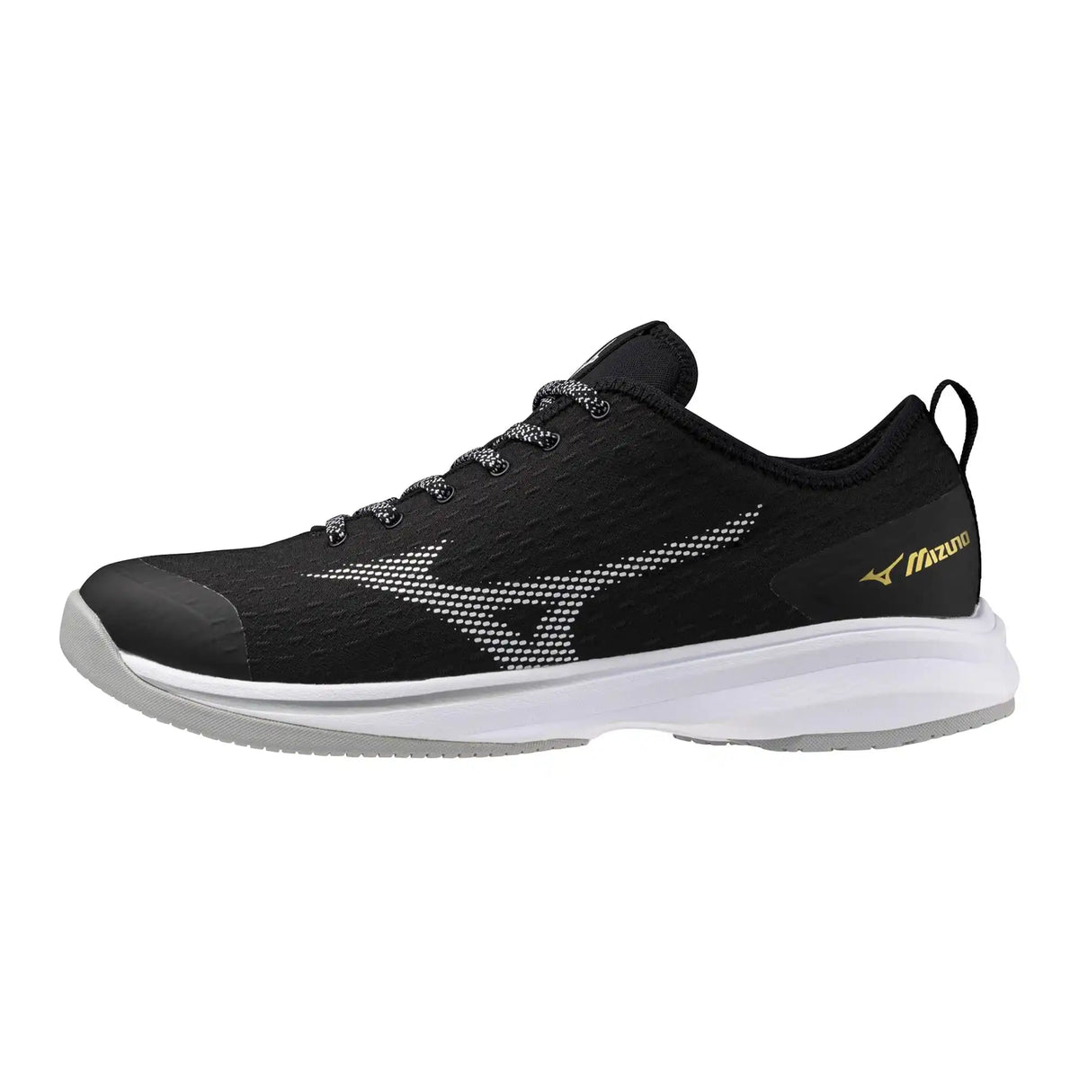 Mizuno Dominant 4 Low Baseball Turf Shoes - Black White
