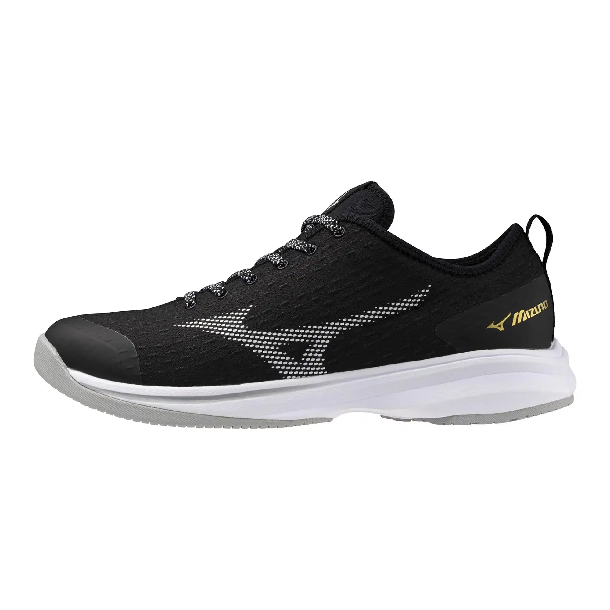 Mizuno Dominant 4 Low Baseball Turf Shoes - Black White