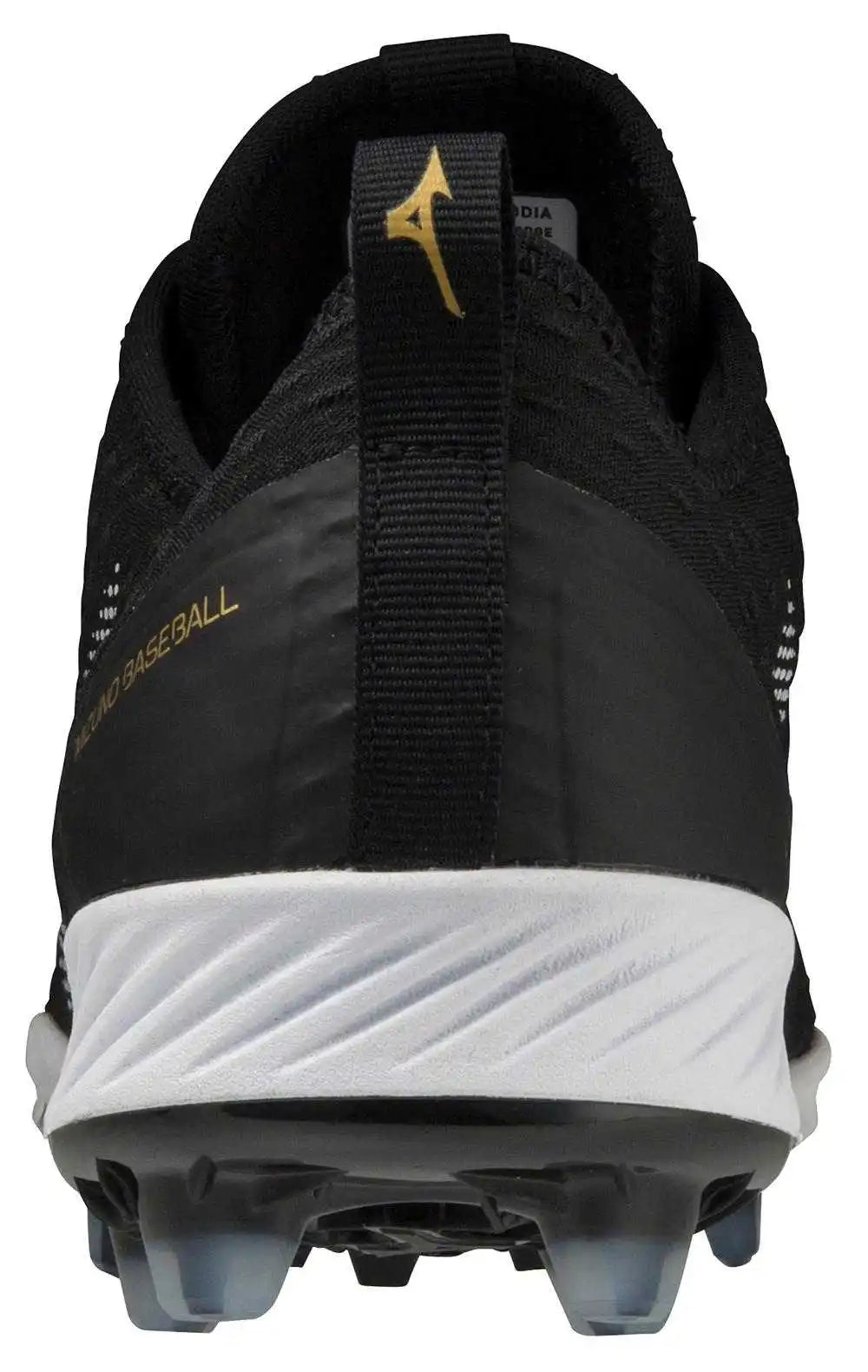 Mizuno Dominant 4 Low Molded Cleats - Black White