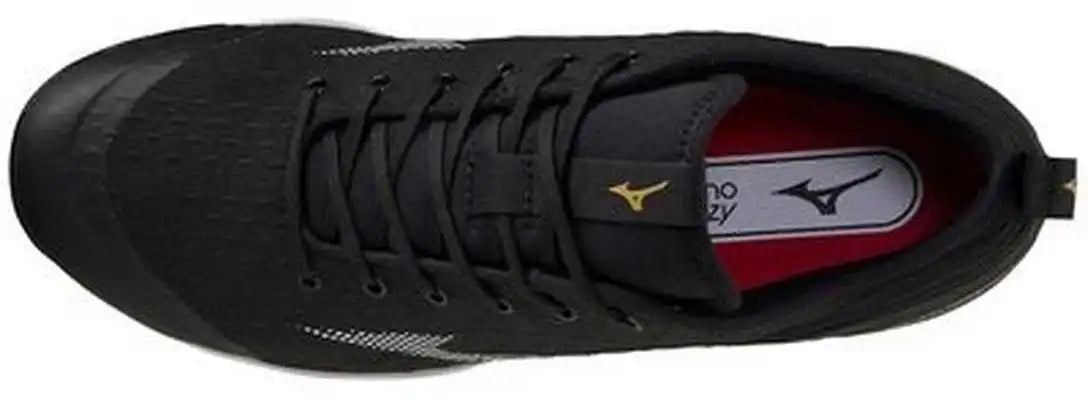 Mizuno Dominant 4 Low Molded Cleats - Black White