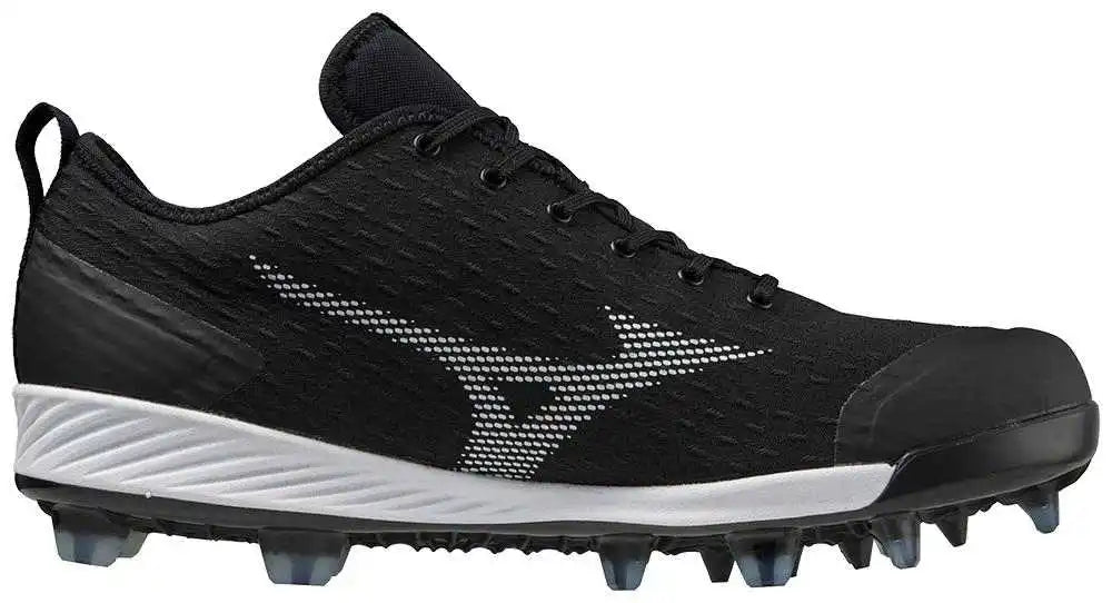 Mizuno Dominant 4 Low Molded Cleats - Black White