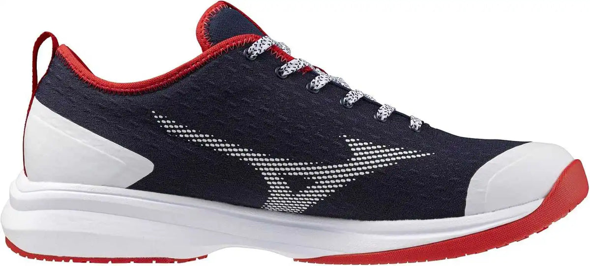 Mizuno Dominant 4 Low Turf Shoe - Navy Red