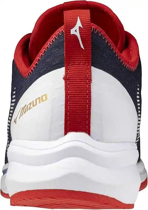 Mizuno Dominant 4 Low Turf Shoe - Navy Red
