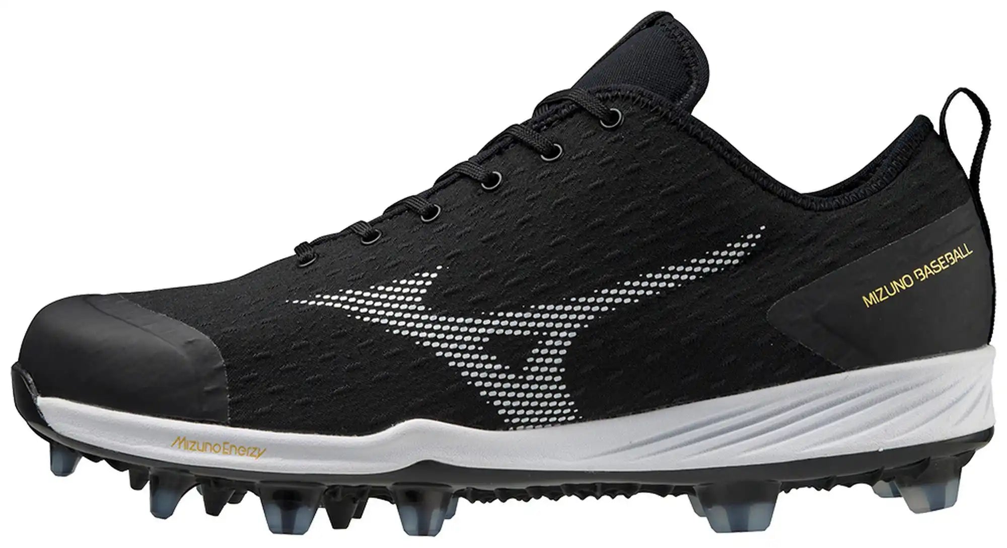 Mizuno Dominant 4 Men’s Tpu Baseball Cleat - Black White