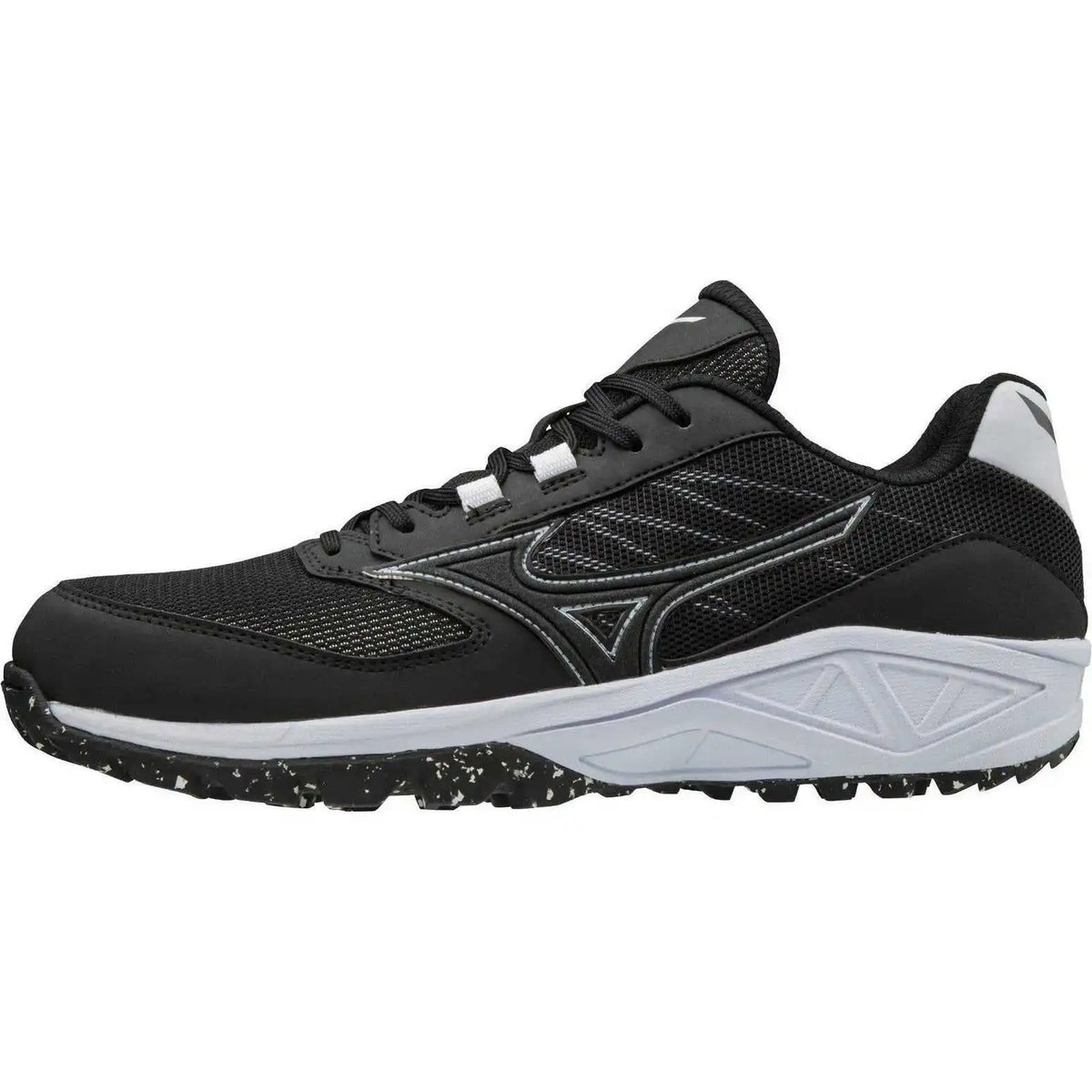 Mizuno Dominant All-surface Low Turf Shoe - Black White