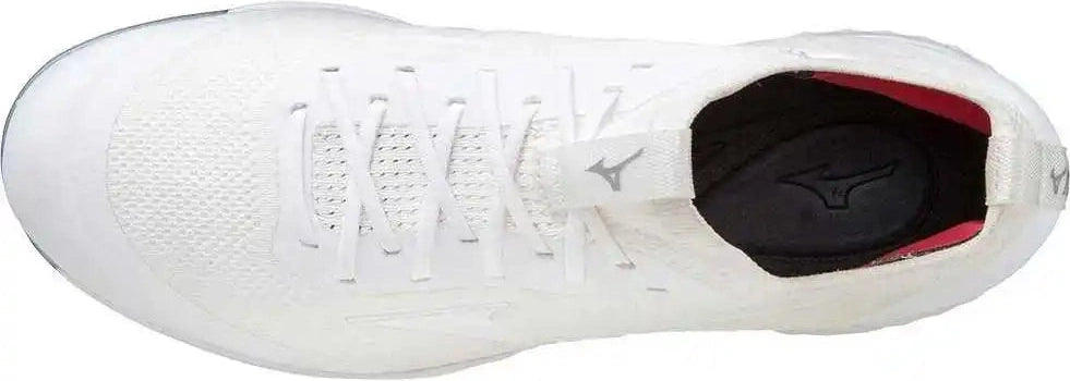 Mizuno Dominant Knit Women’s Metal Softball Cleat - White