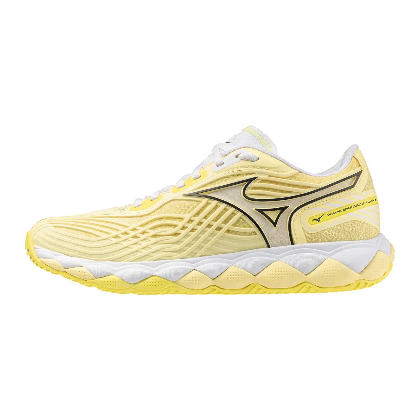 Mizuno Enforce Tour 2 Ac Women’s Tennis Shoes - Pale Yellow Black Sand