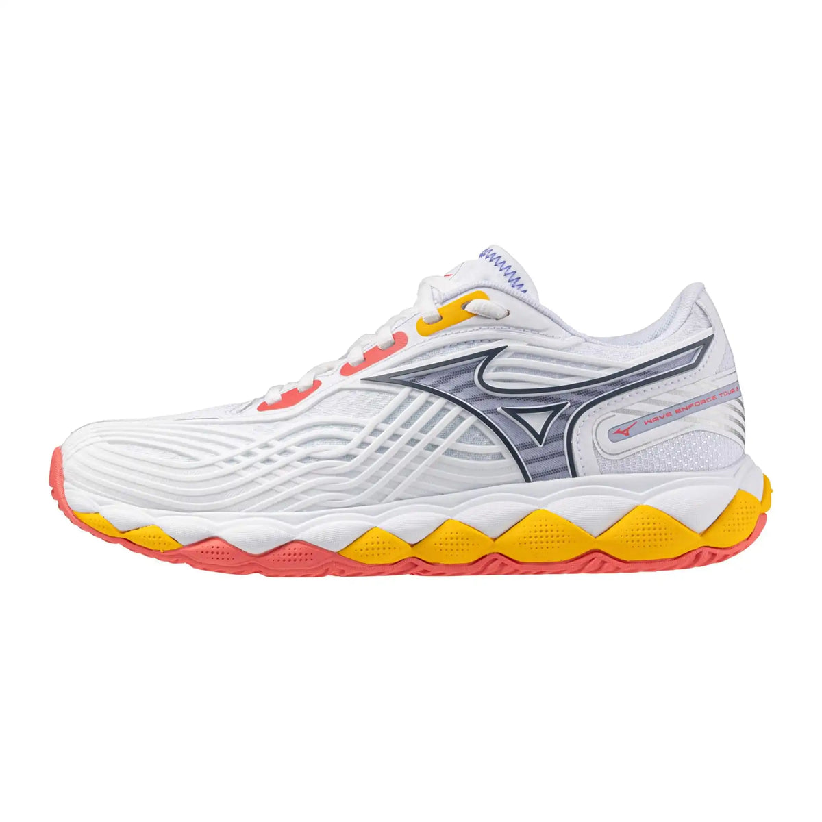 Mizuno Enforce Tour 2 Ac Women’s Tennis Shoes - White Icelandic Blue