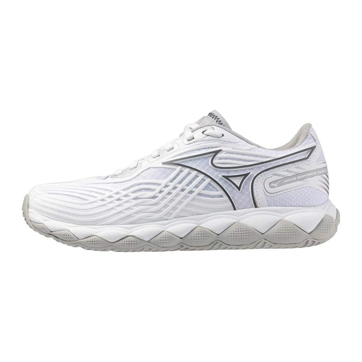 Mizuno Enforce Tour 2 Ac Women’s Tennis Shoes - White Silver