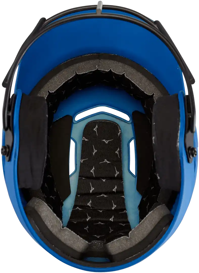 Mizuno F6 Fastpitch Softball Batting Helmet - Solid Color - Royal