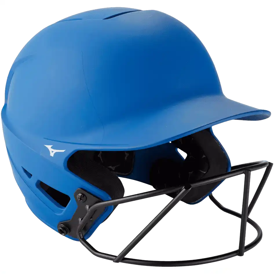 Mizuno F6 Fastpitch Softball Batting Helmet - Solid Color - Royal
