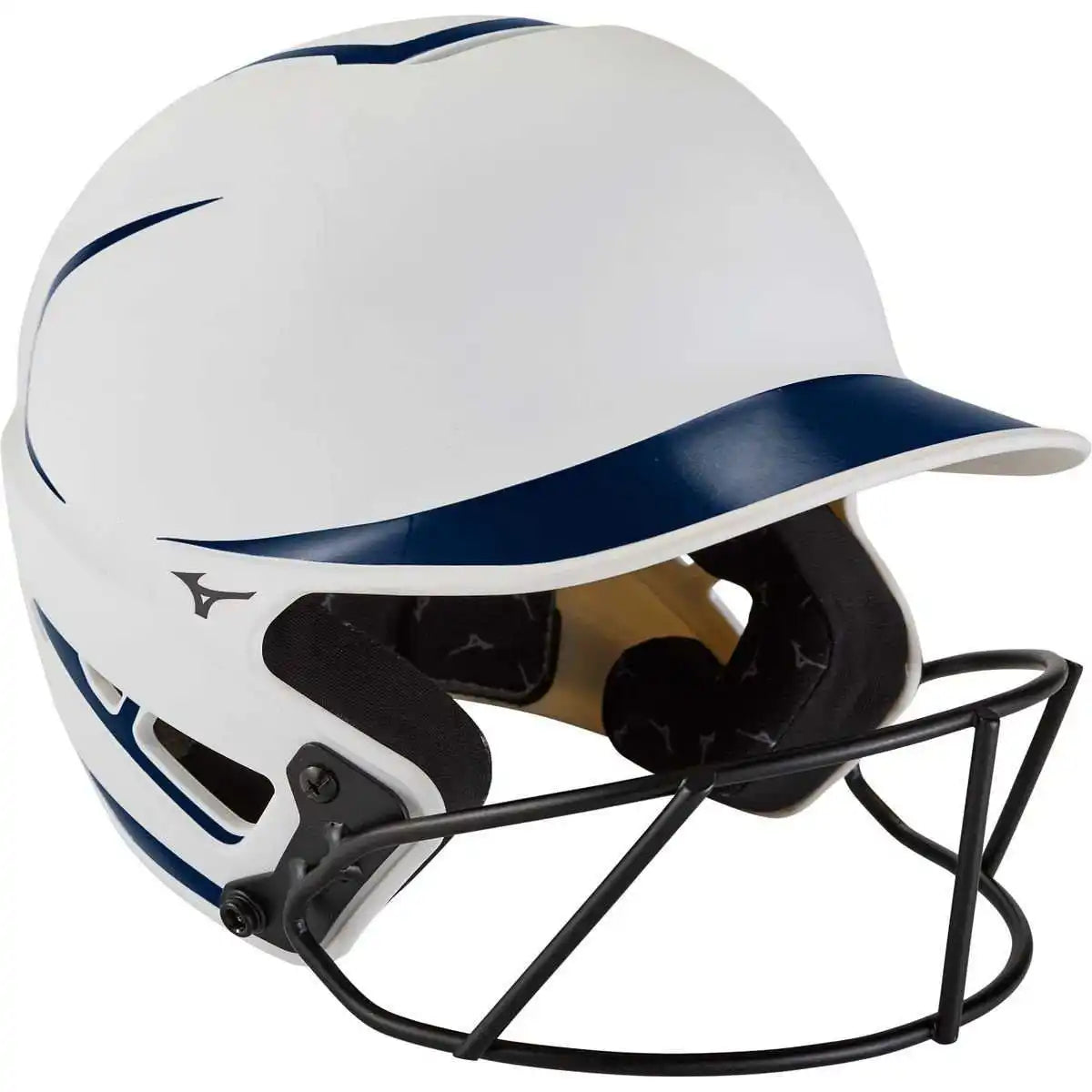 Mizuno F6 Youth with Fp Protective Covering Matte 2tone - White Navy - 6 1/2’’ - 7 1/4’’