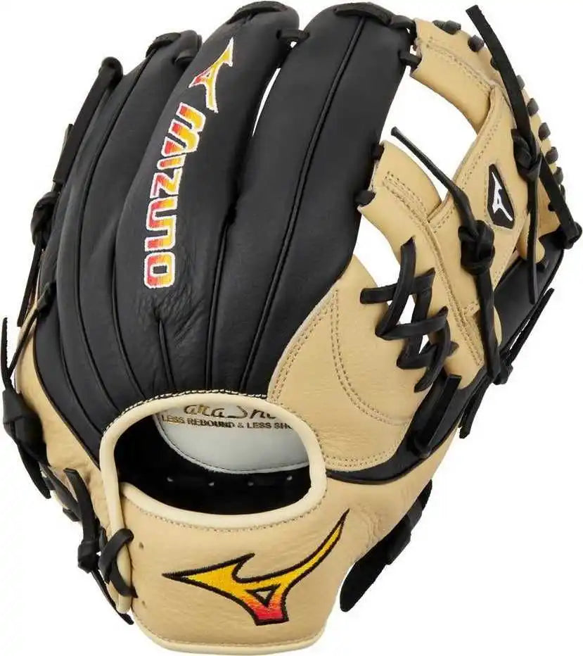 Mizuno Franchise Baseball Infield Glove 11.50’’ Gfn1150b5 - Black Tan - Right Throw