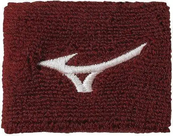 Mizuno G2 Wristbands 2’’ - Cardinal - Length