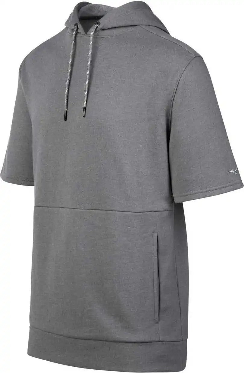 Mizuno Game Time Short Sleeve Hoodie - Quiet Shade