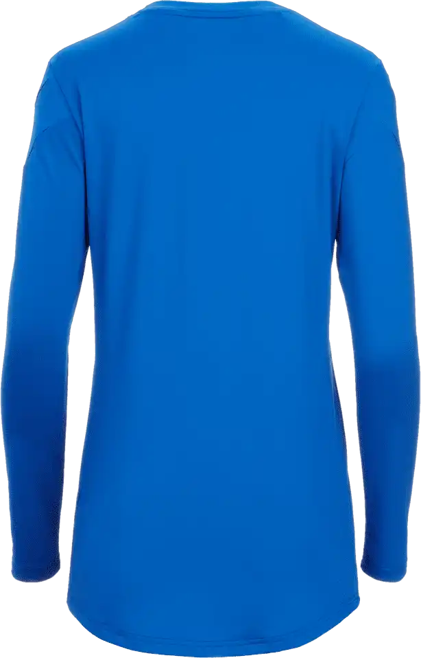 Mizuno Girls Balboa 6 Long Sleeve Volleyball Jersey - Royal
