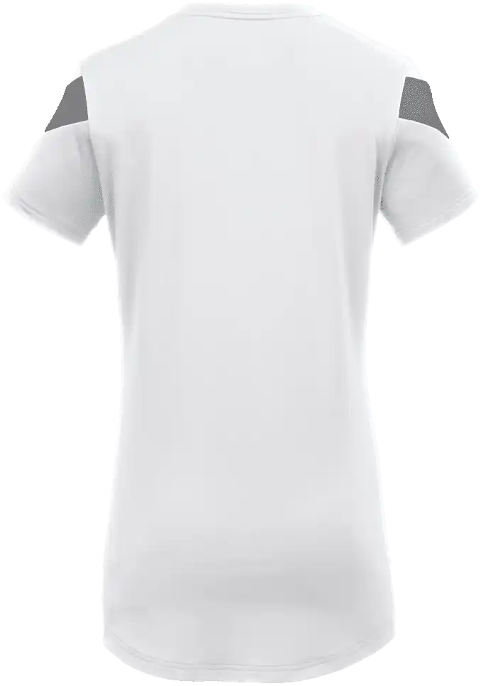 Mizuno Girls Balboa 6 Short Sleeve Volleyball Jersey - White Shade