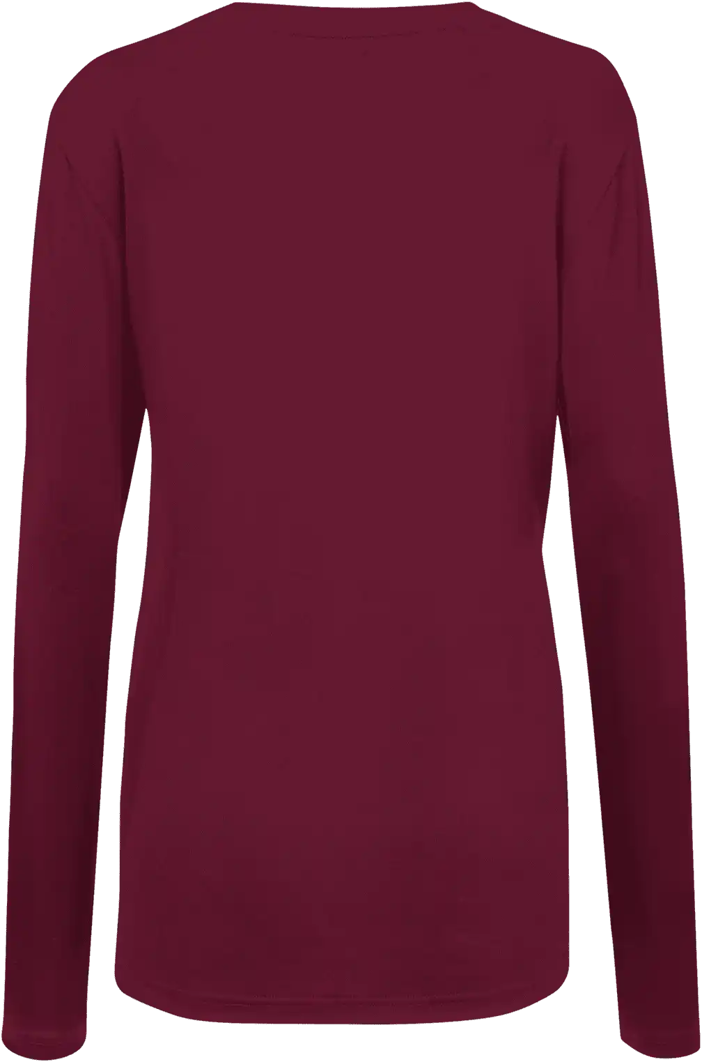 Mizuno Girl’s Long Sleeve Attack Tee - Cardinal
