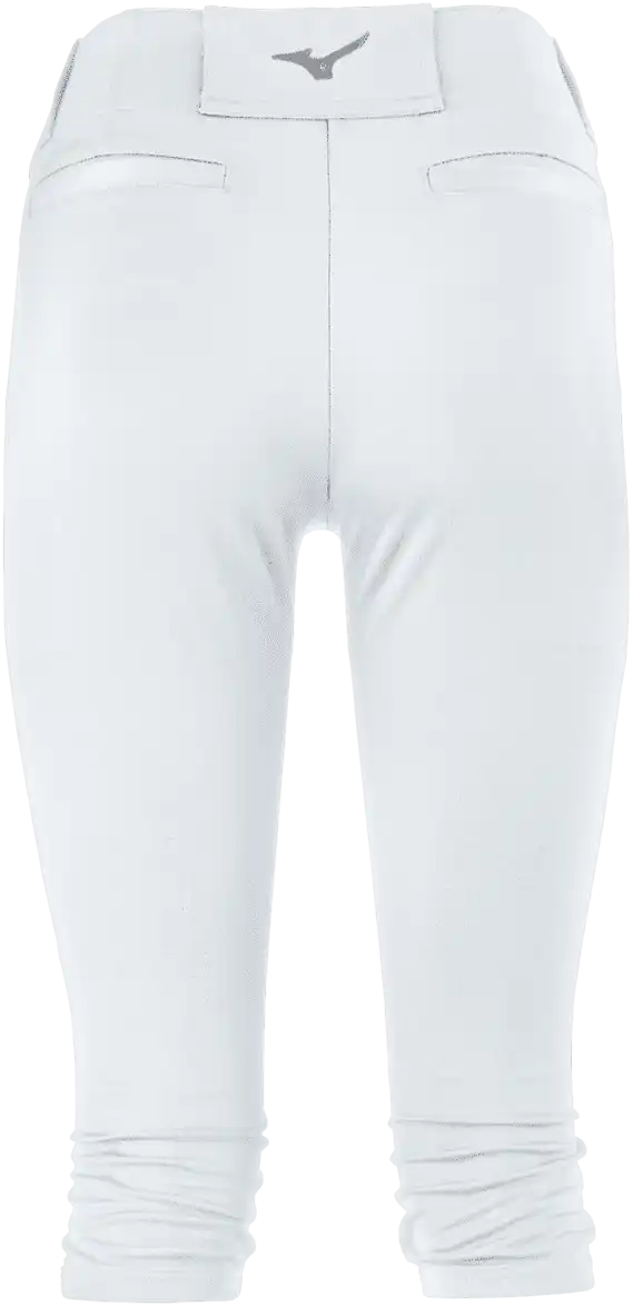 Mizuno Girl’s Prospect Softball Pant - White