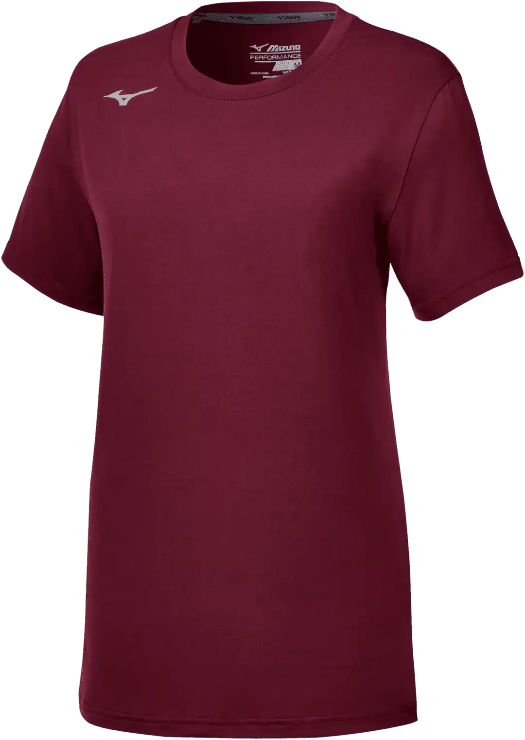 Mizuno Girl’s Short Sleeve Attack Tee 3.0 - Cardinal