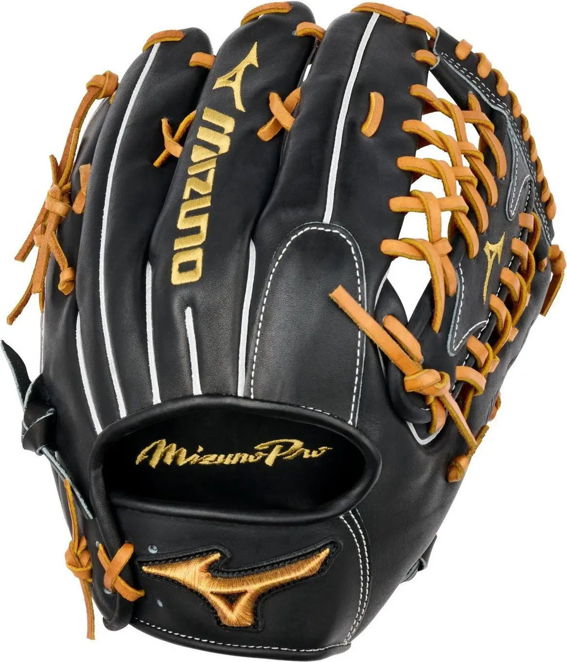 Mizuno Gmp-7100d Pro Premium Outfielder Baseball Glove 12.75’’ - Black