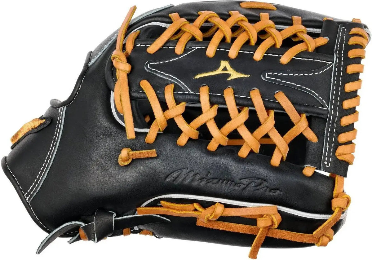 Mizuno Gmp-7100d Pro Premium Outfielder Baseball Glove 12.75’’ - Black