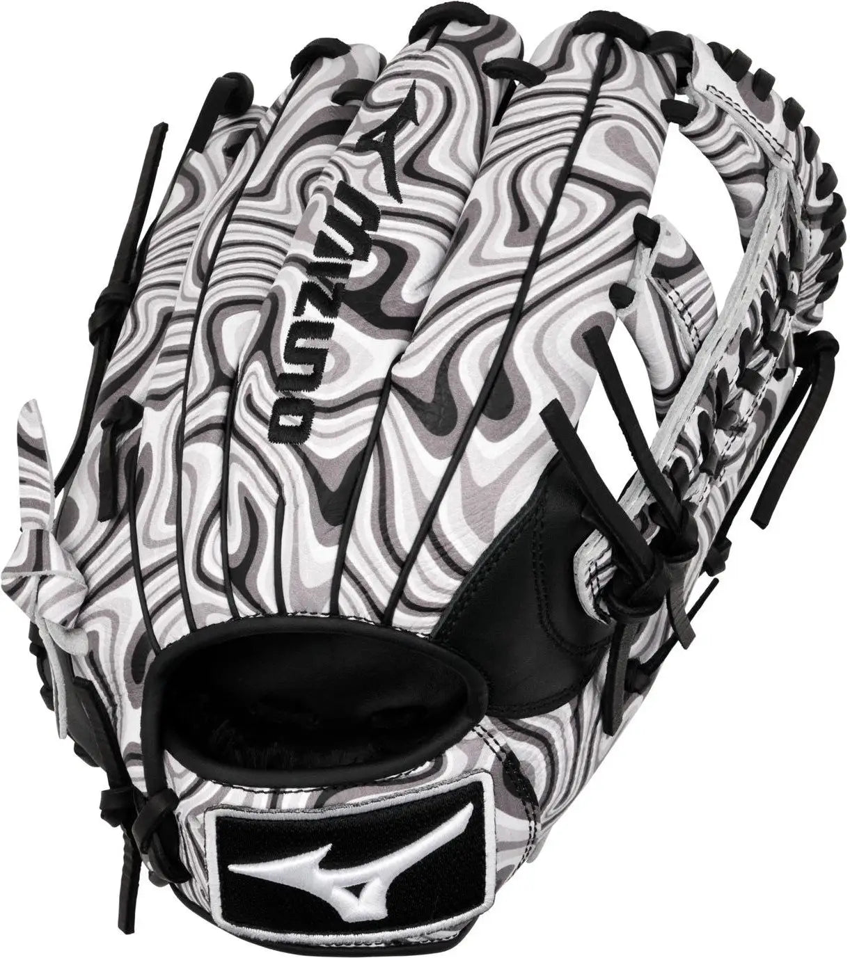 Mizuno Gmvp-50mp Mvp Prime M-print Infield Baseball Glove 11.75’’ - Oil Slick - Right Throw