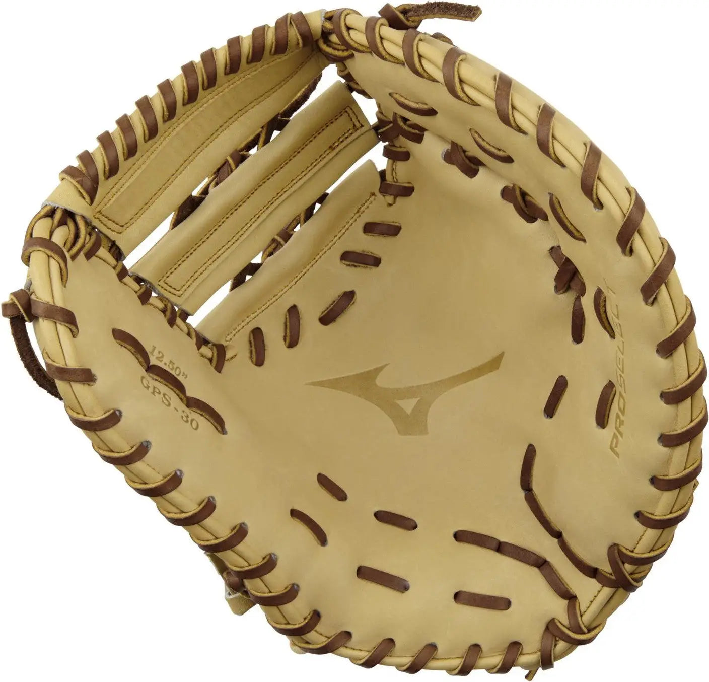 Mizuno Gps-30 Pro Select Premium First Base Mitt Baseball Glove 12.50’’ - Camel