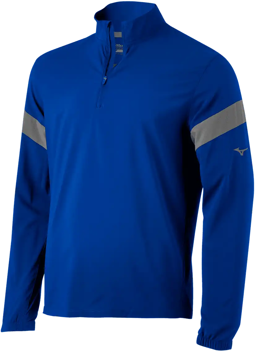 Mizuno Long Sleeve Hitting Jacket - Royal Shade