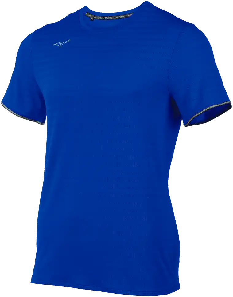 Mizuno Men’s Athletic Eco Short Sleeve Tee - Royal