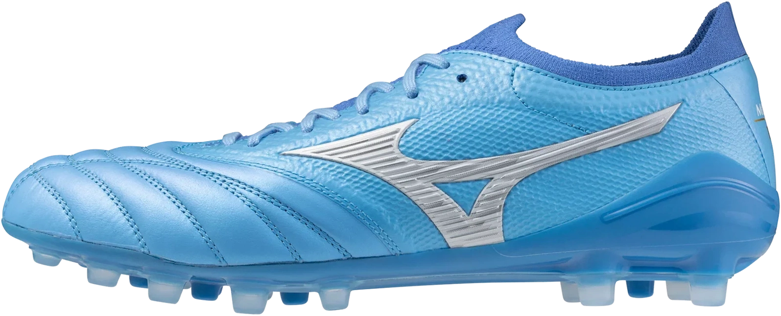 Mizuno Morelia Neo Iv Beta Ag Artificial Grass Made in Japan Kl Soccer Cleat - Celeste White
