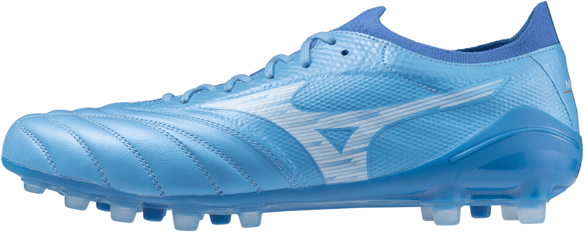 Mizuno Morelia Neo Iv Beta Elite Ag Artificial Grass Kl Soccer Cleat - Celeste White