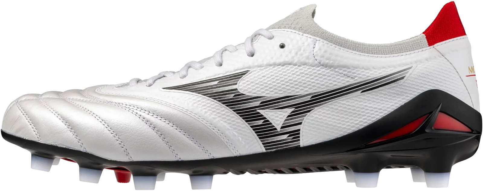 Mizuno Morelia Neo Iv Beta Elite Fg Firm Ground Kl Soccer Cleat - White Black