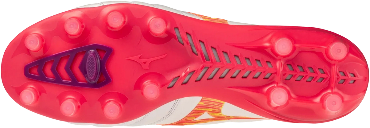 Mizuno Morelia Neo Iv Elite Fg Firm Ground Kl Soccer Cleat - White Pink Tetra